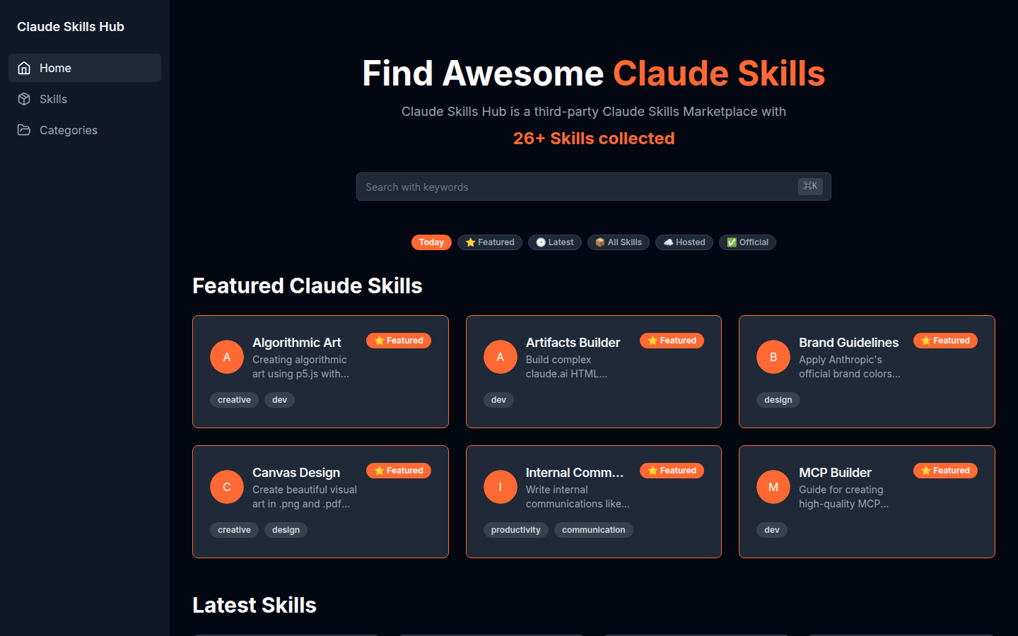 Claude Skills Hub