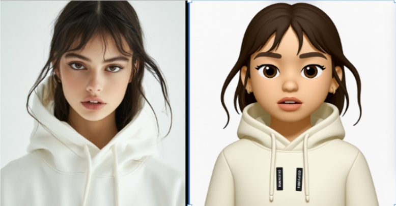Cómo crear un personaje de emoji de tendencia en Xiaohongshu con Jiameng + Meitu