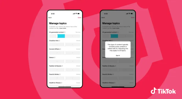 TikTok Launches AI Content Density Slider and Offers $2 Million Fund to Teach Users How to Identify Deepfakes