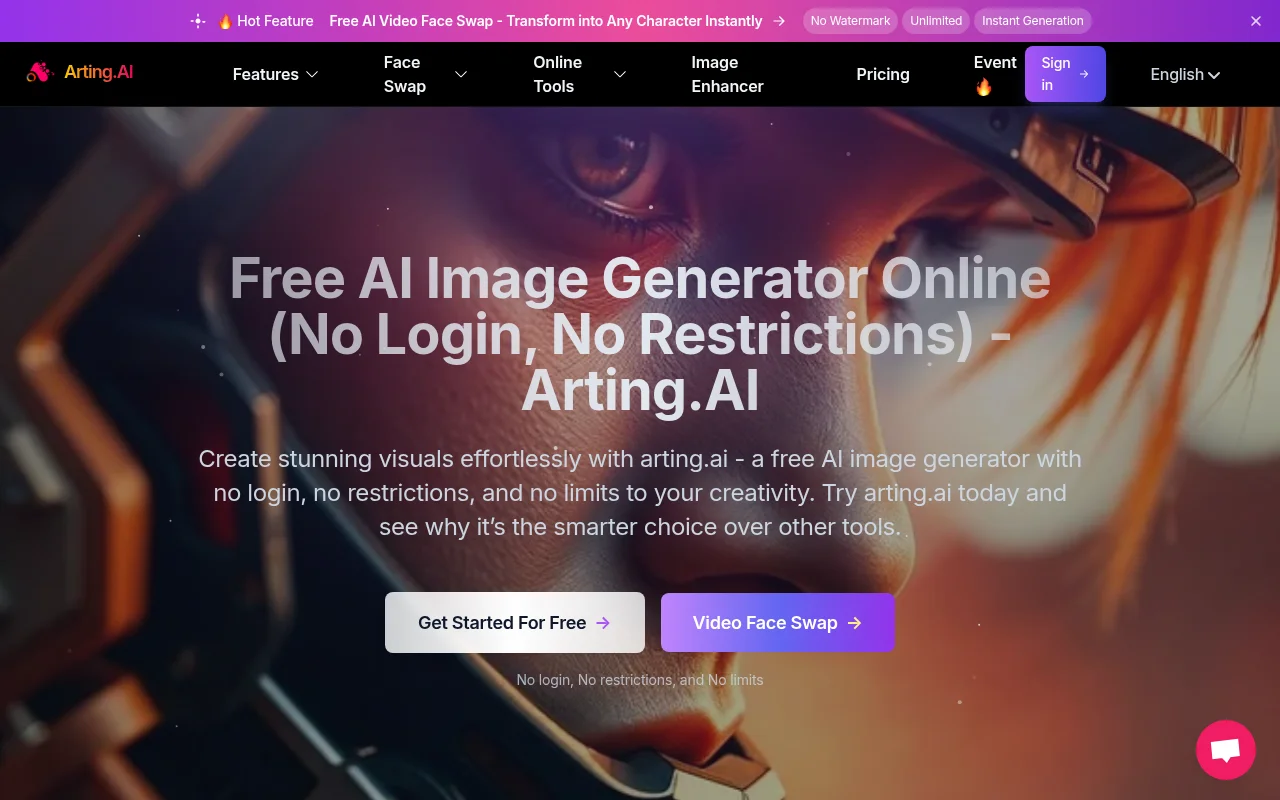 Arting AI Image to Video AI